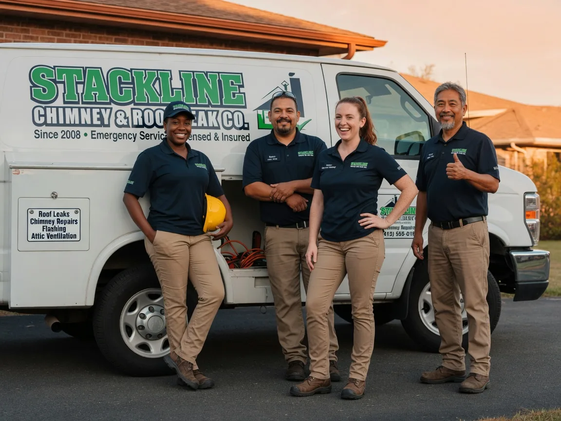 Chimney flashing repair company in Earlville, IL